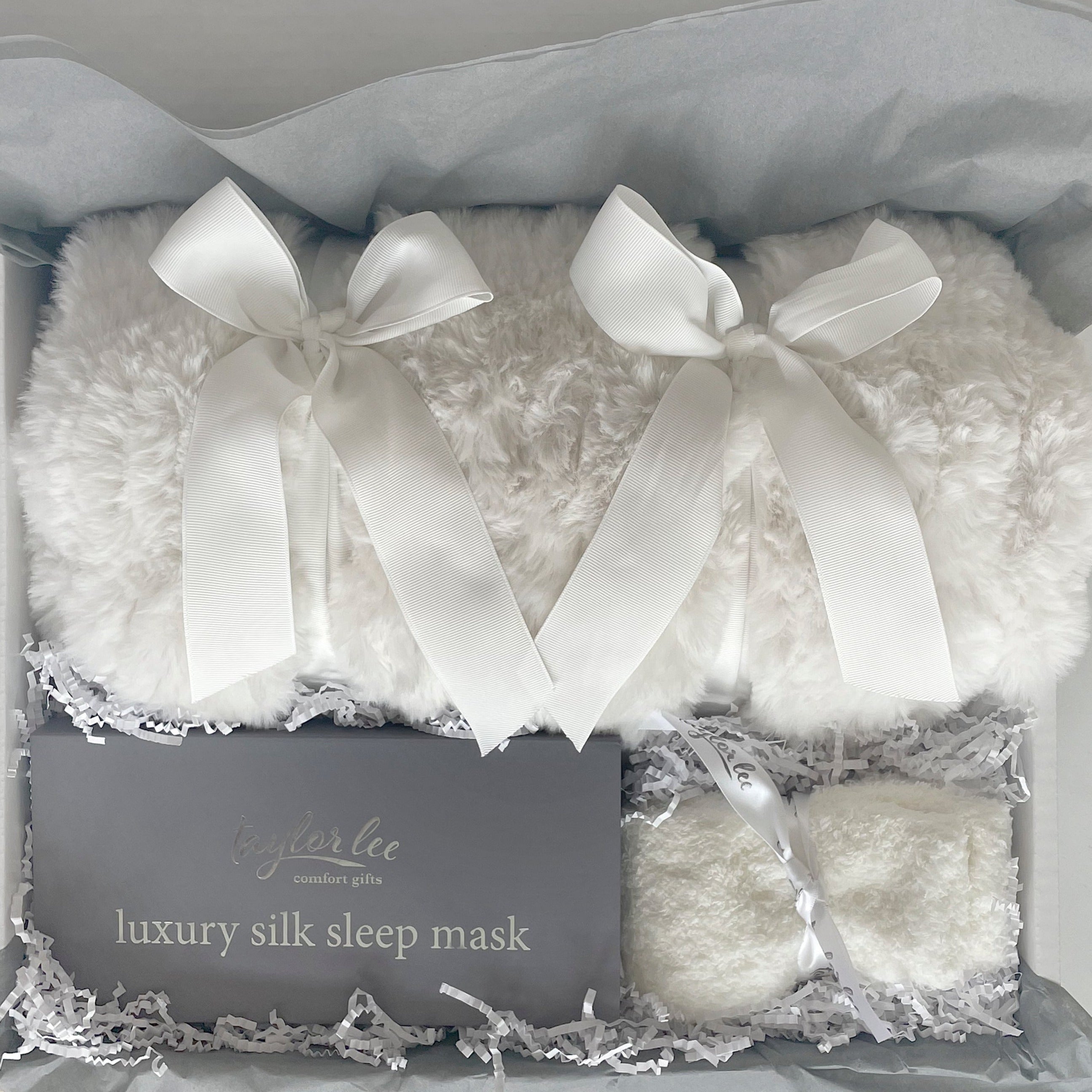 Comforting and encouraging gift box instead of traditional gift basket or flowers for unique sympathy gift