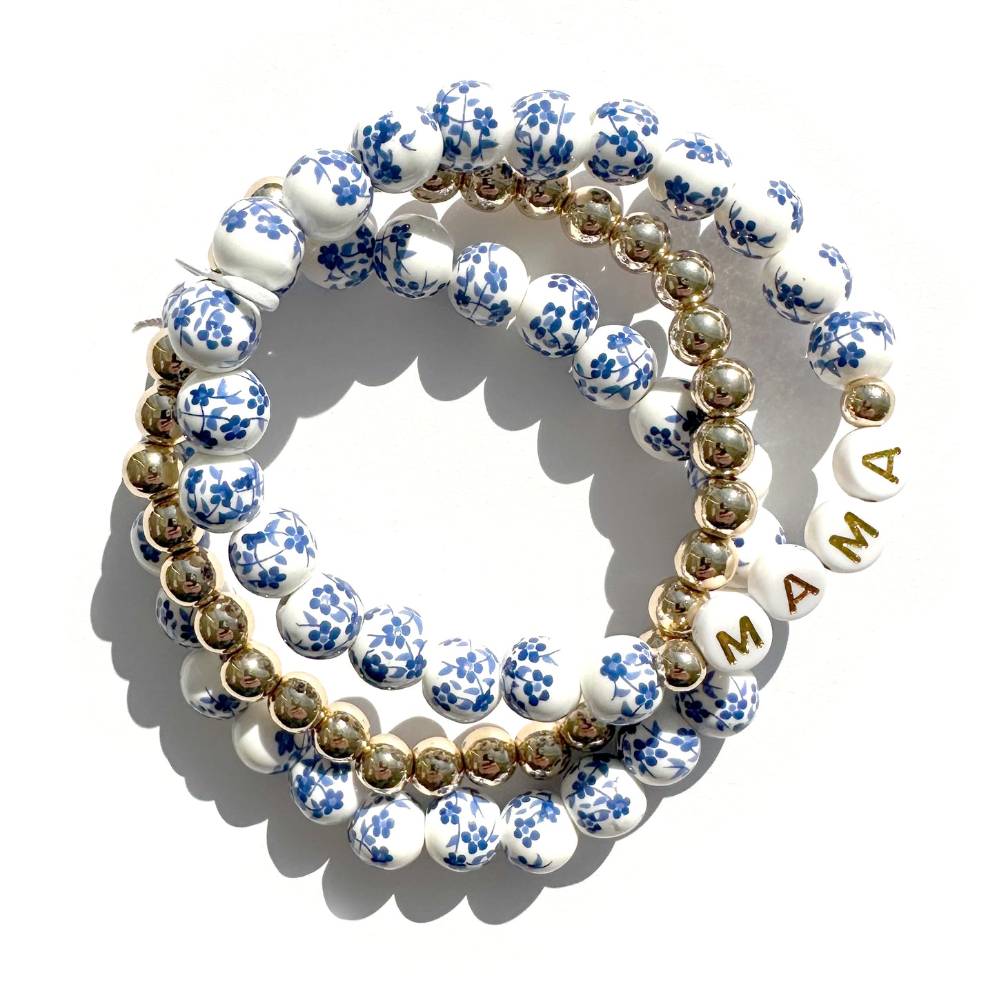 Mama Bead Bracelet Stack