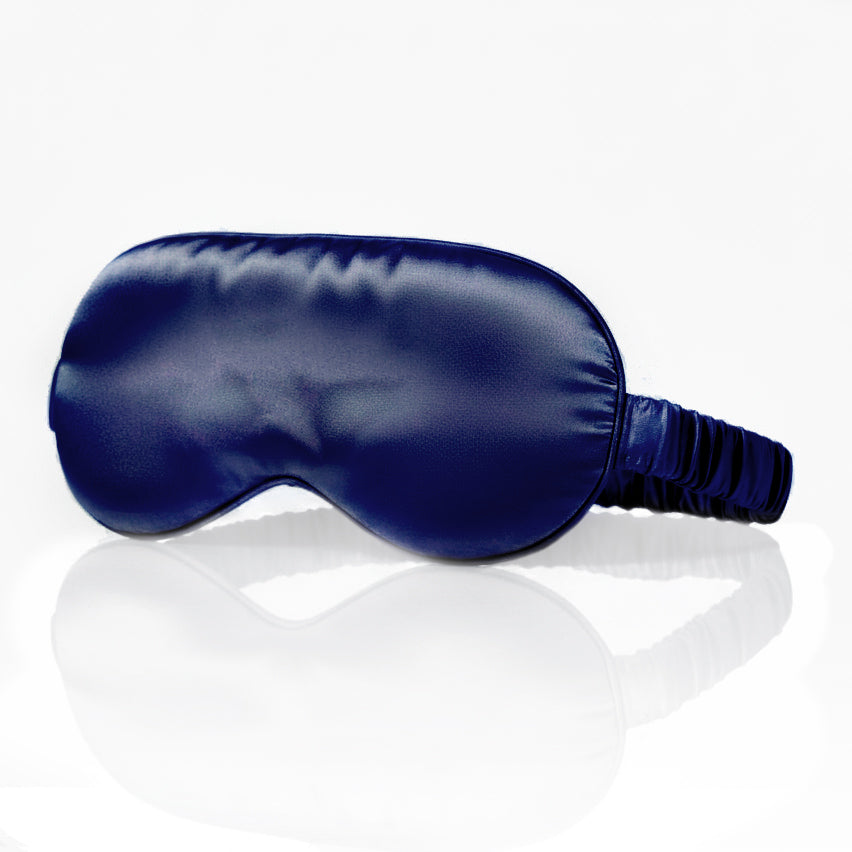 Mulberry Silk Navy Sleep Mask