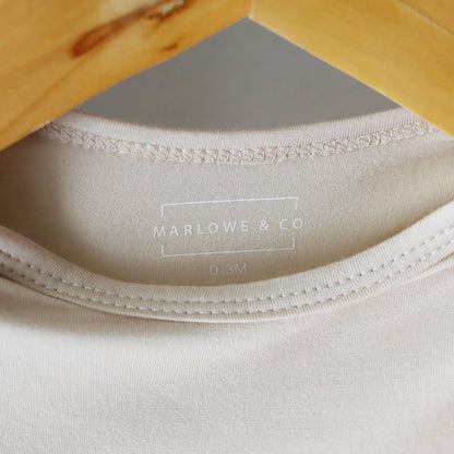 Natural Bamboo Knotted Baby Gown