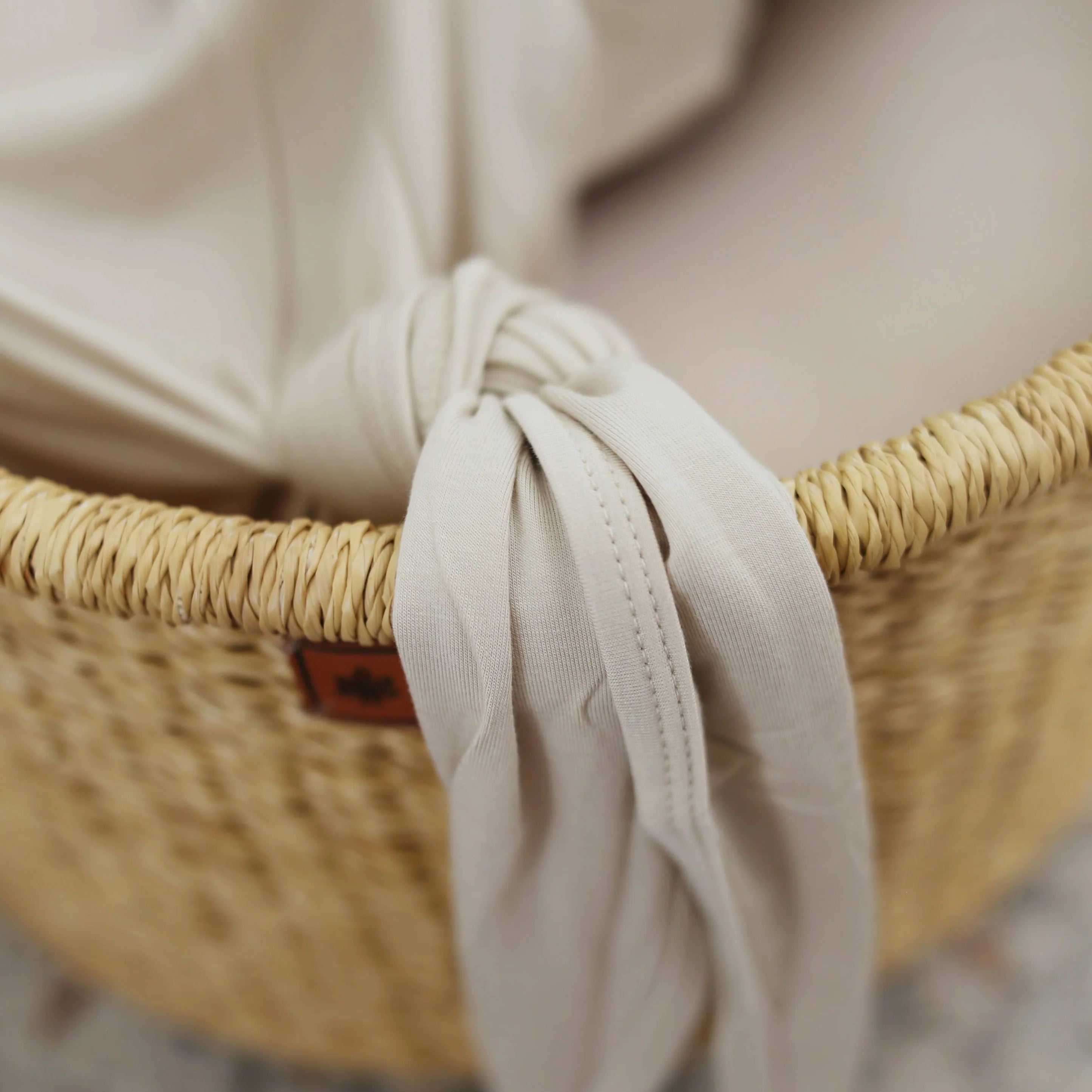 Natural Bamboo Knotted Baby Gown