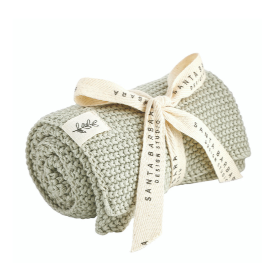 Green Cotton Kitchen Towel