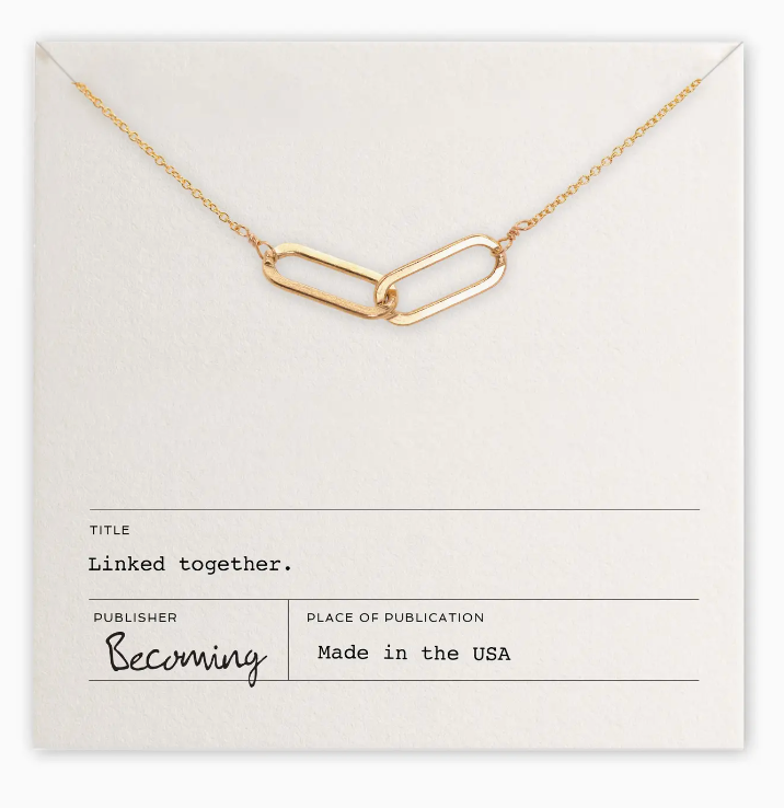 Becoming Sentiment Necklaces