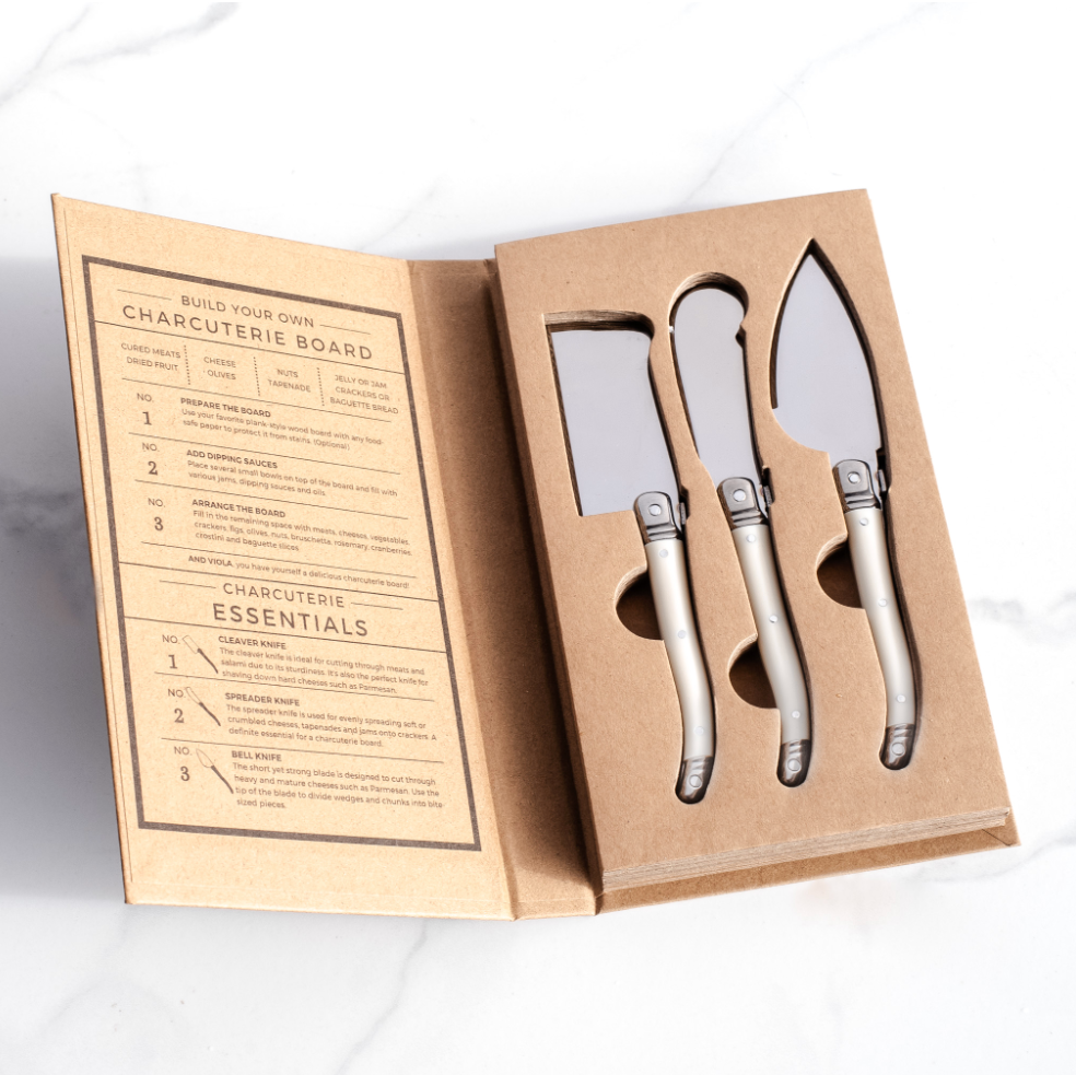 3 PC CHEESE KNIFE GIFT SET