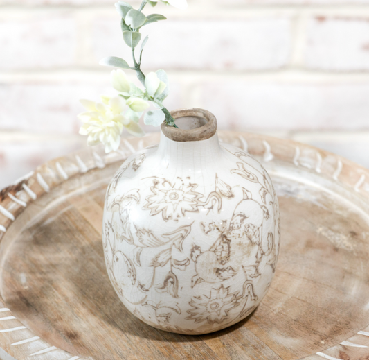 Floral Heirloom Vase