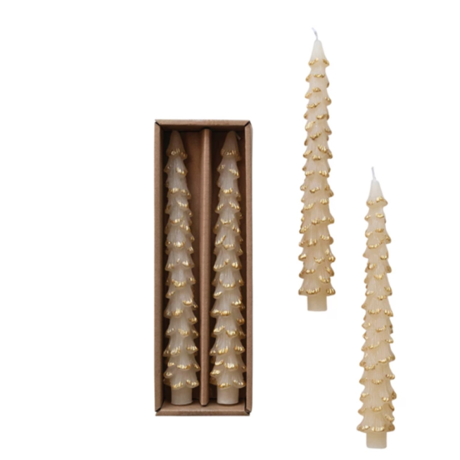 Shaped Taper Holiday Candles