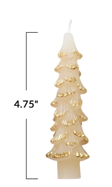 Shaped Taper Holiday Candles