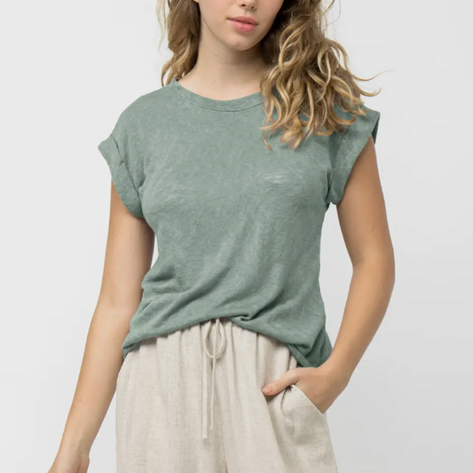 Sensible Sage Green Tee
