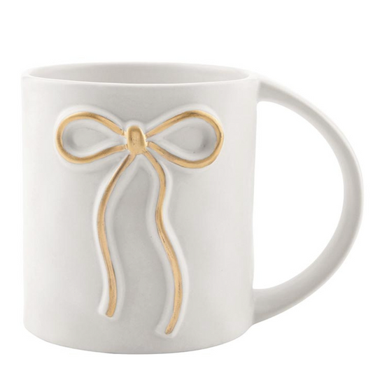Wide Handle Bow Mug