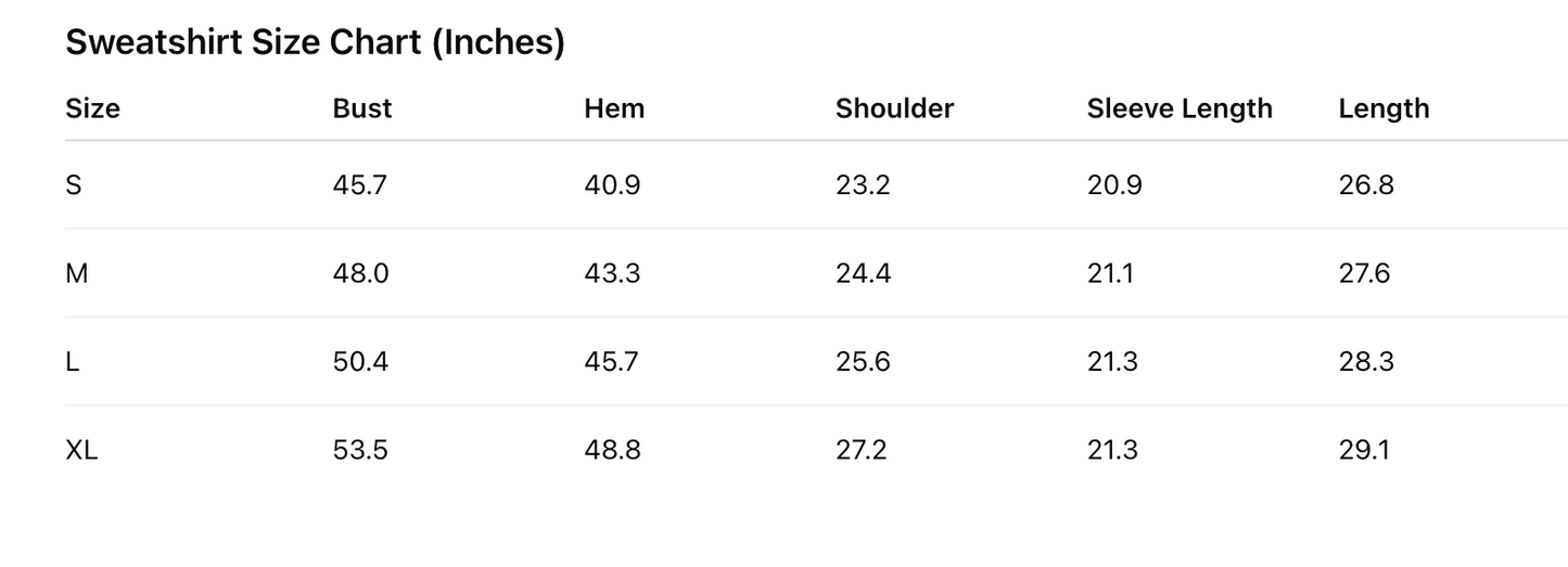 Valentines Embroidered Sweatshirt