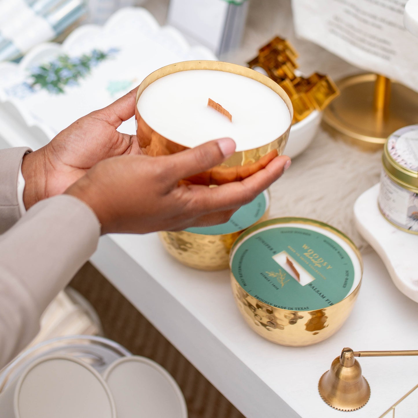 Holiday Juniper & Balsam Fir Soy Candle