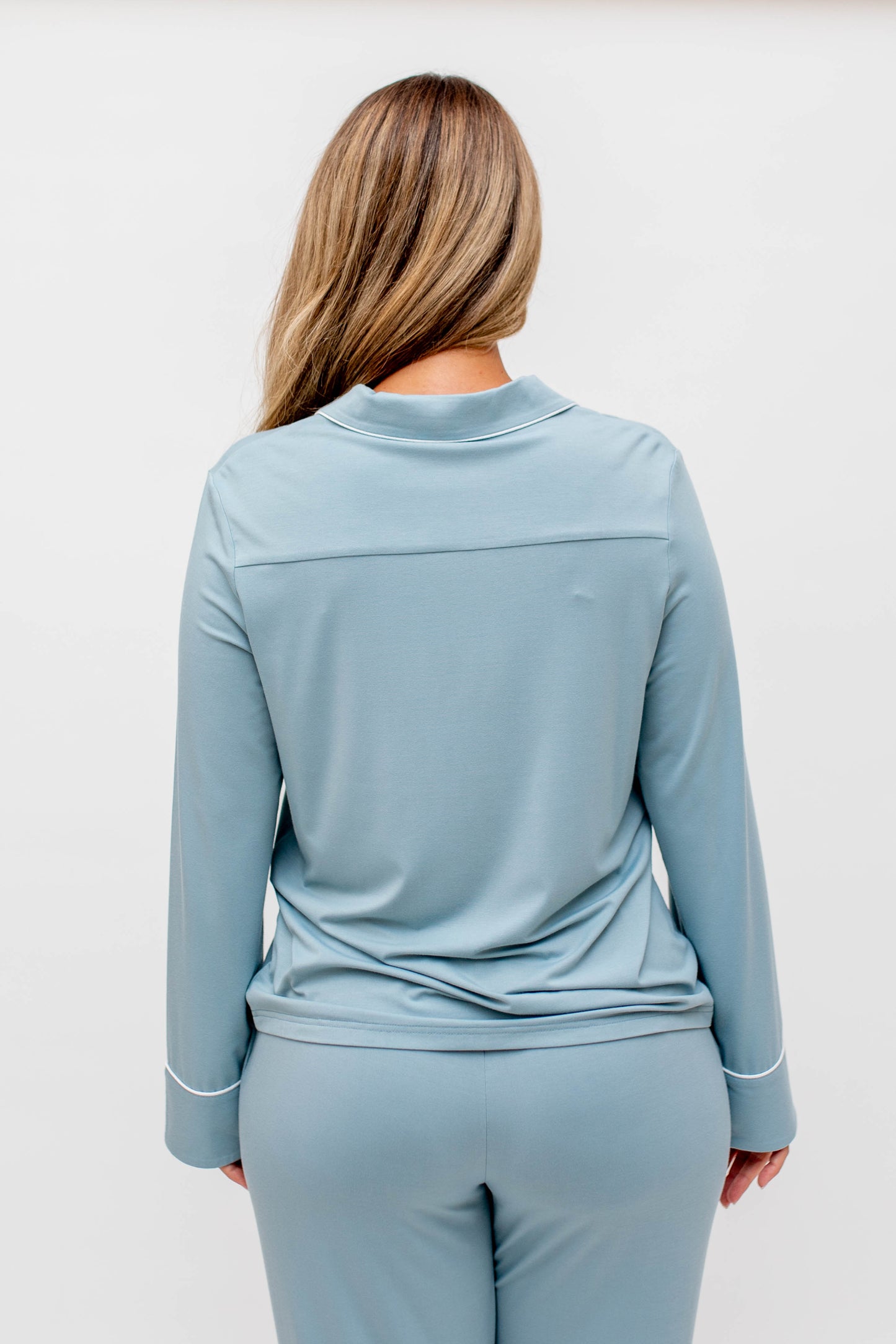 Luna Blue Buttery Soft Bamboo Pants SET