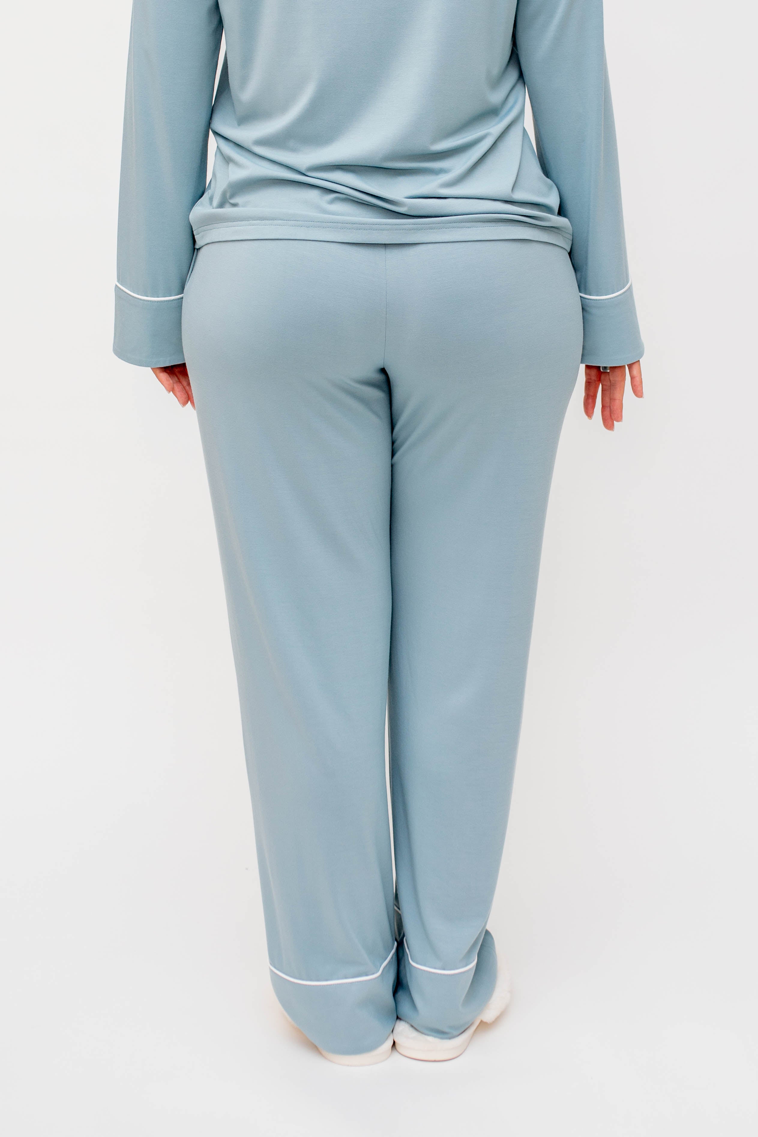 Luna Blue Buttery Soft Bamboo Pants SET