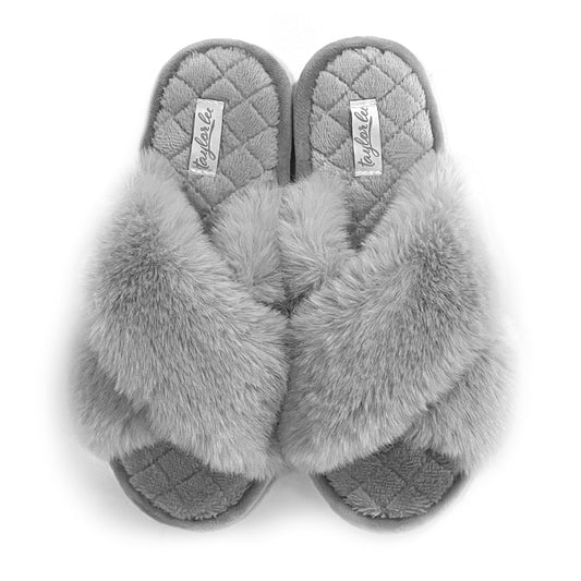 Comfy Faux Fur Plush Slippers