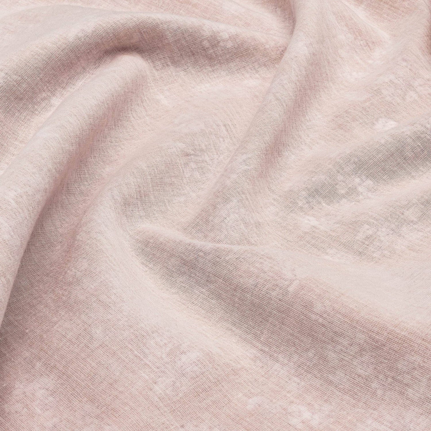 Violet Floral Muslin Baby Blanket with Ruffle Trim
