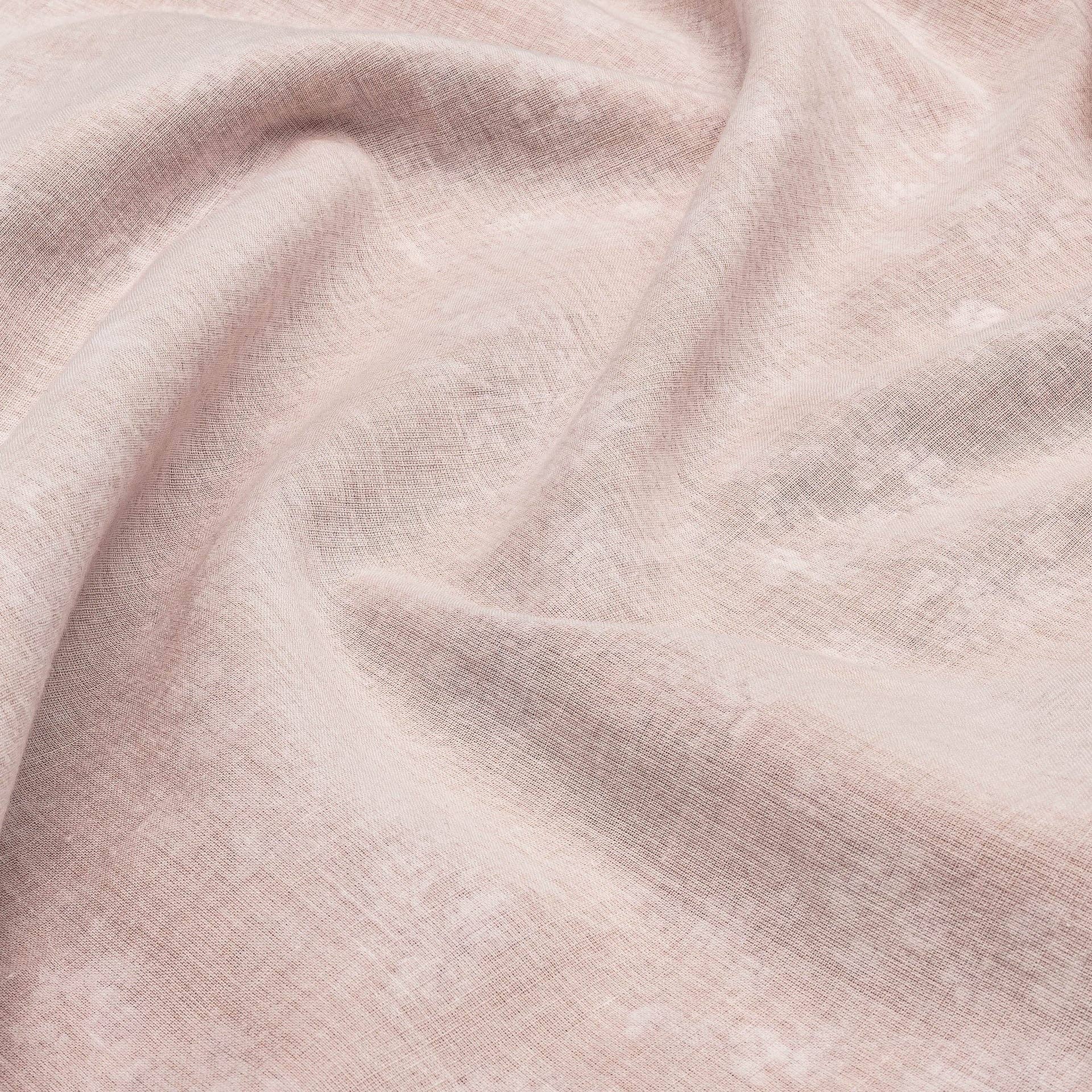 Violet Floral Muslin Baby Blanket with Ruffle Trim
