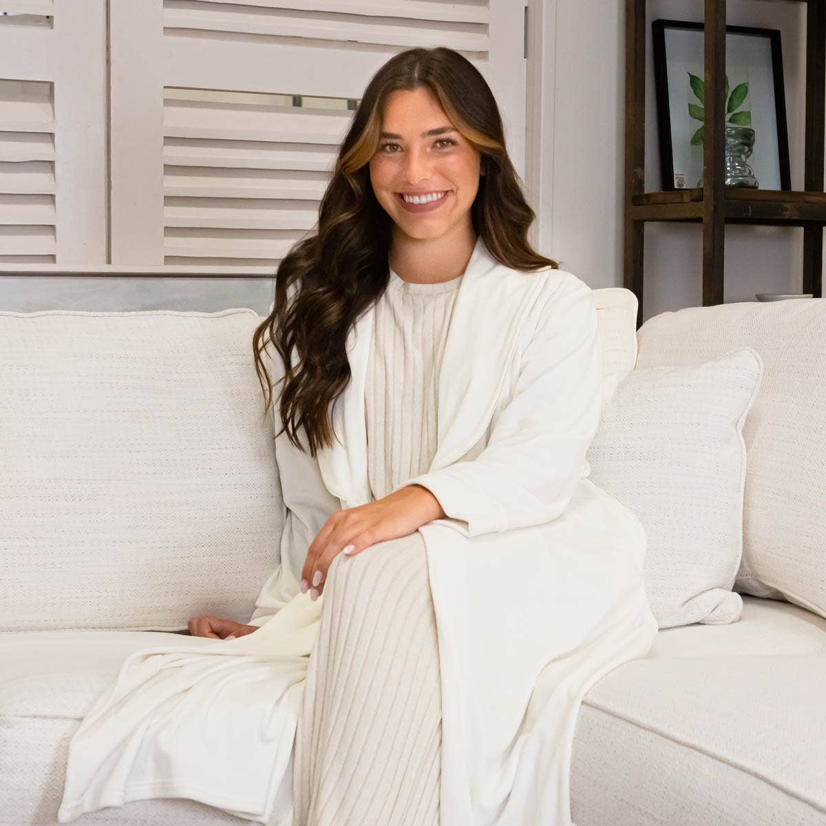 Classic Soft White Spa Robe