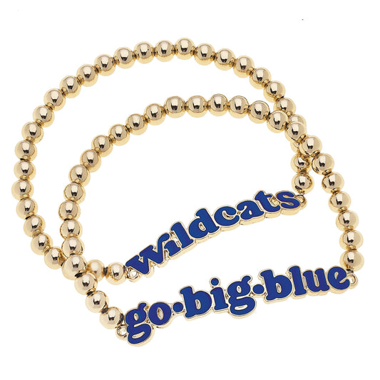 Kentucky Wildcats Bracelet Set