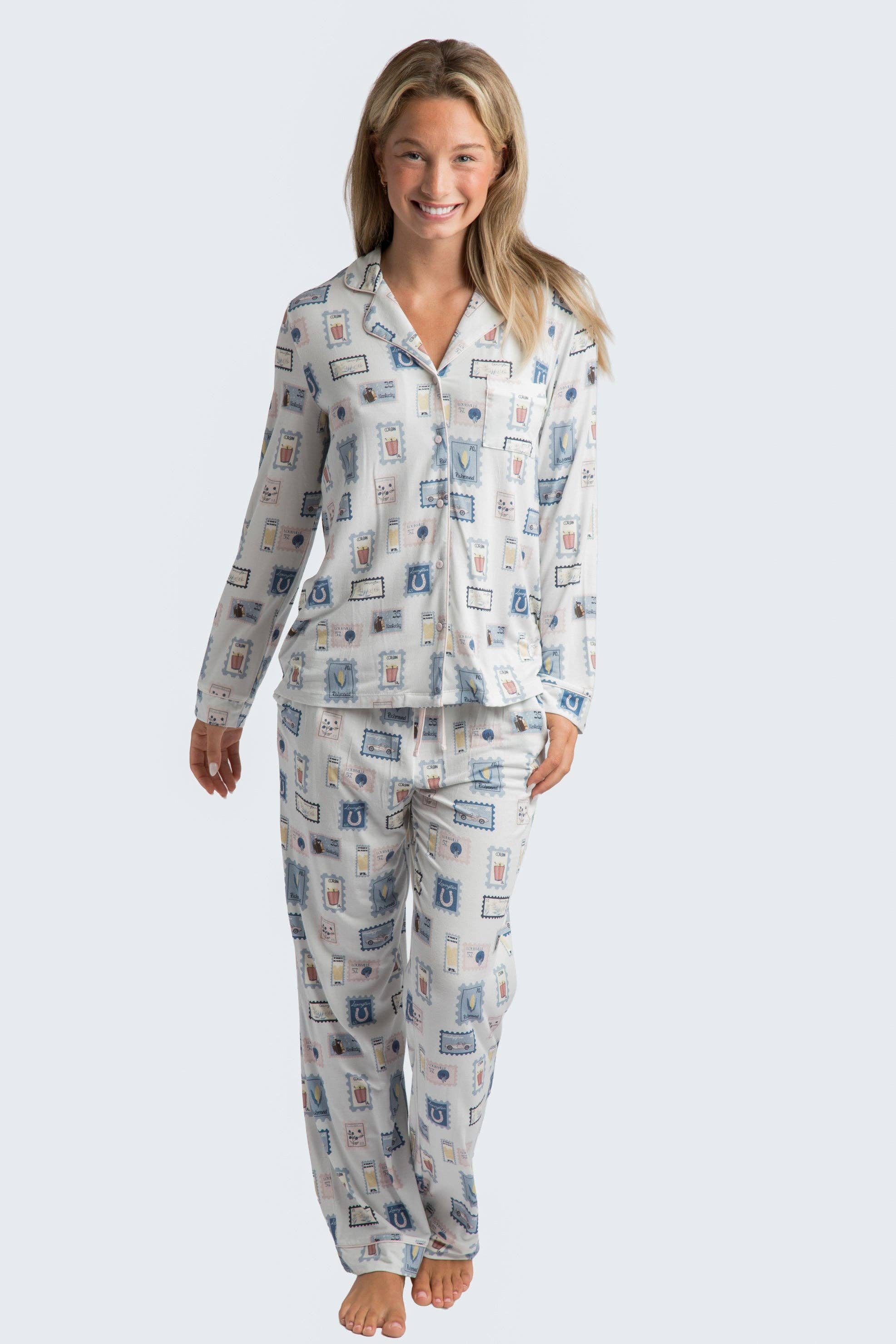 KY Stamps Pajama Set Collab with Jessie Reyna