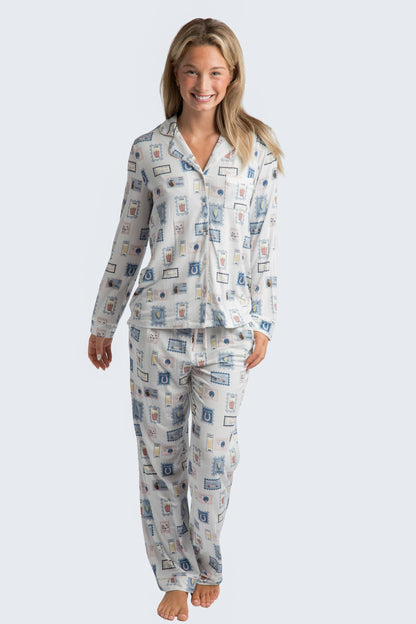 KY Stamps Pajama Set Collab with Jessie Reyna