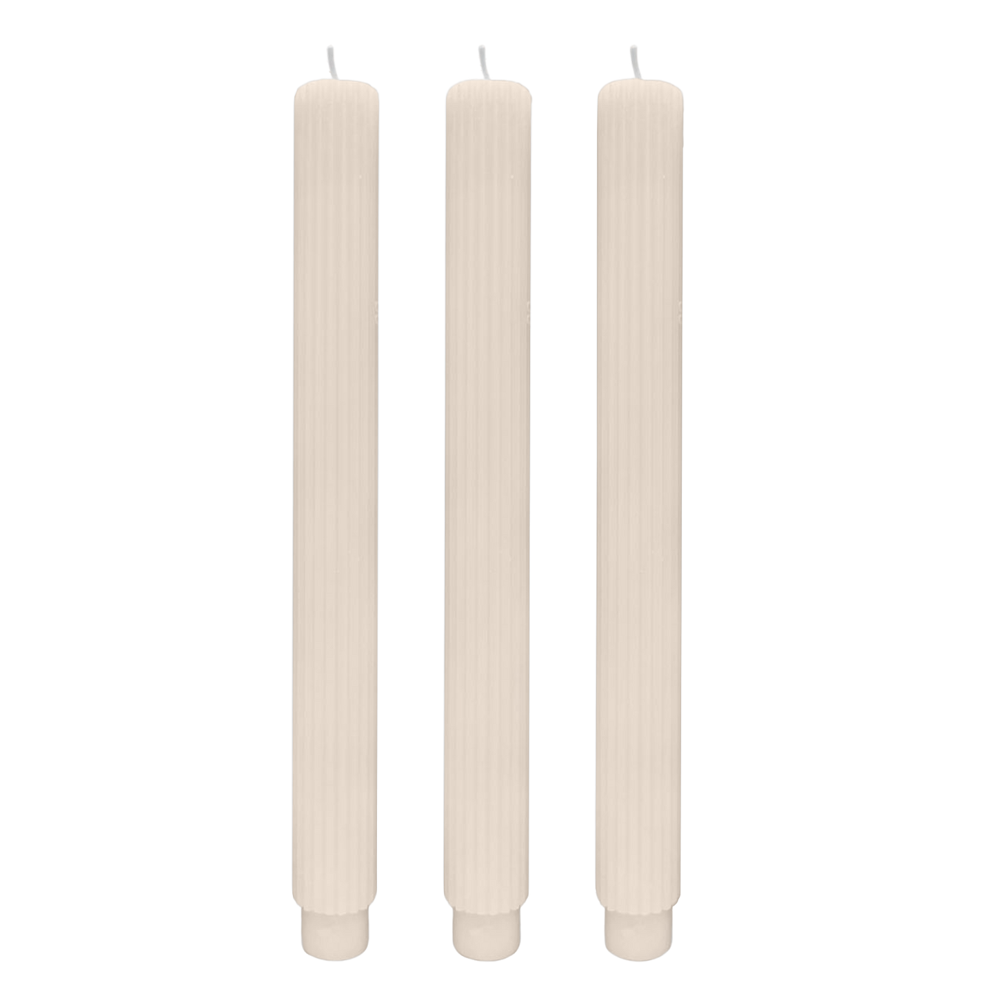 Fluted Taper Candles