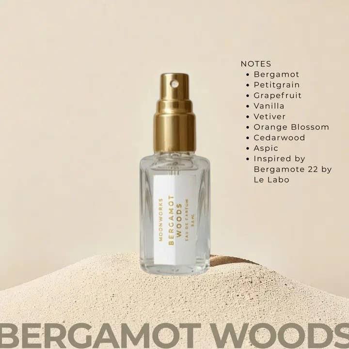 Bergamot Woods Luxury Travel Perfume Spray