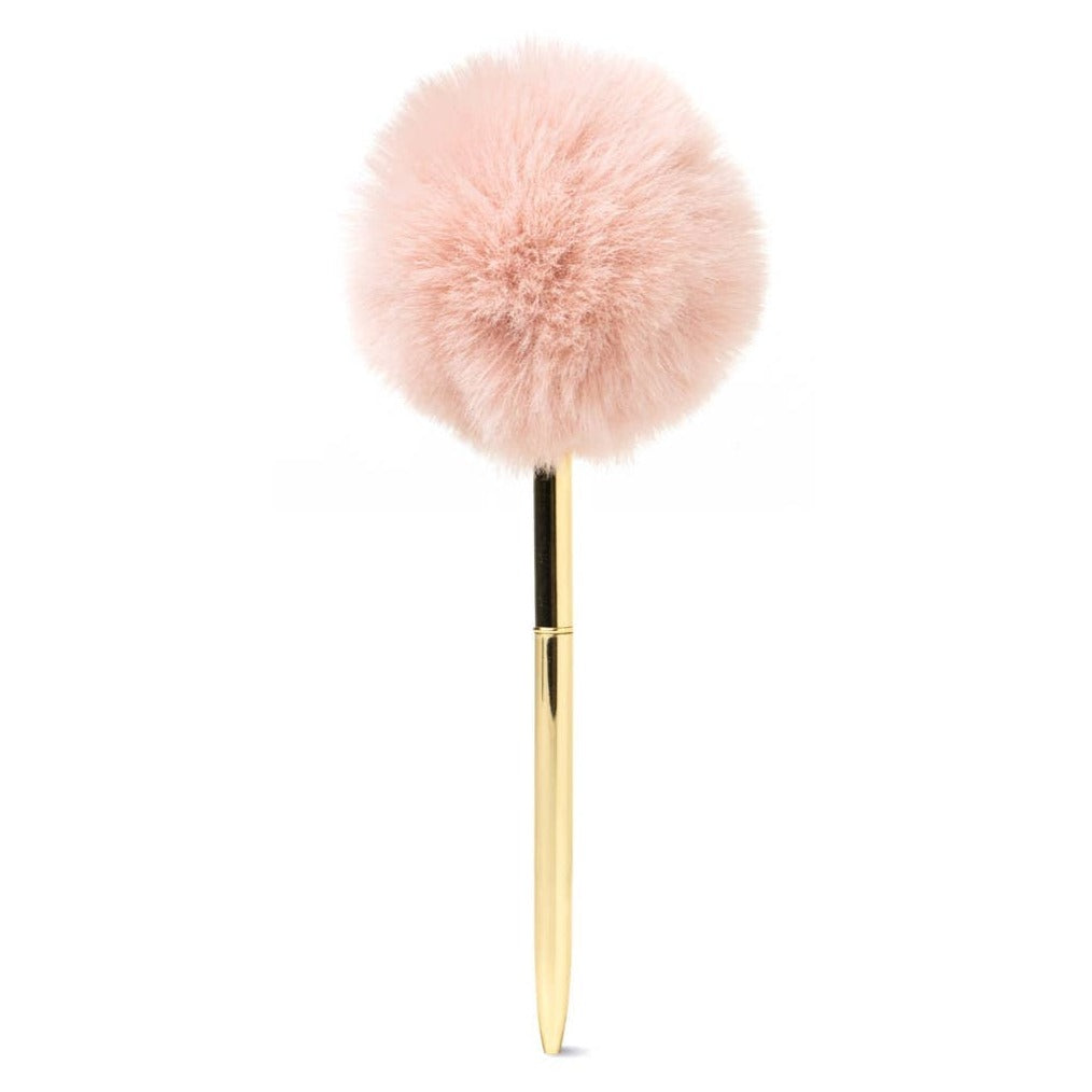 Plush Pom Pen Pink