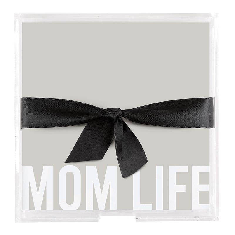 Mom Life Acrylic Notepaper Tray