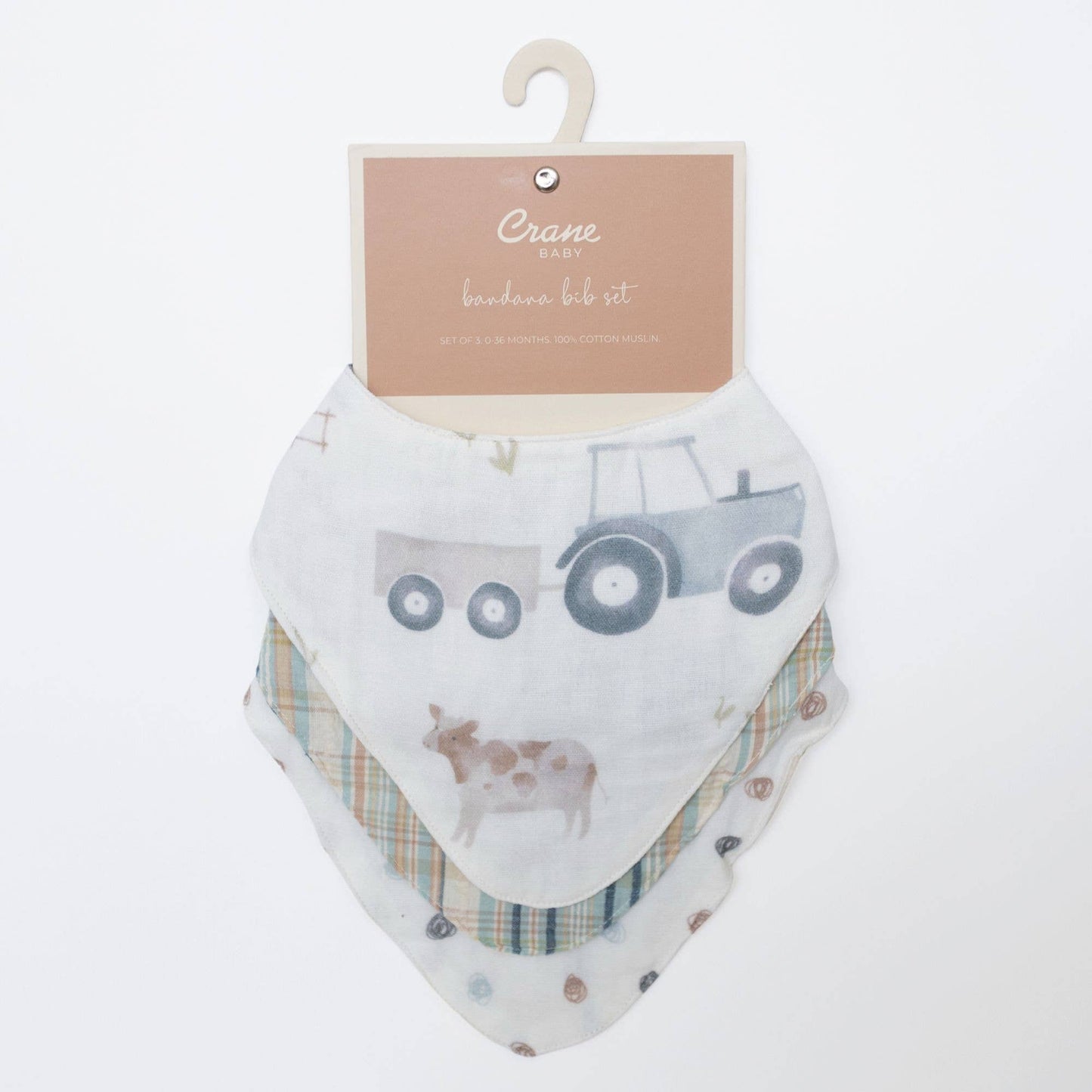 Farmhouse Tractor Bib set (3 Pc Set)