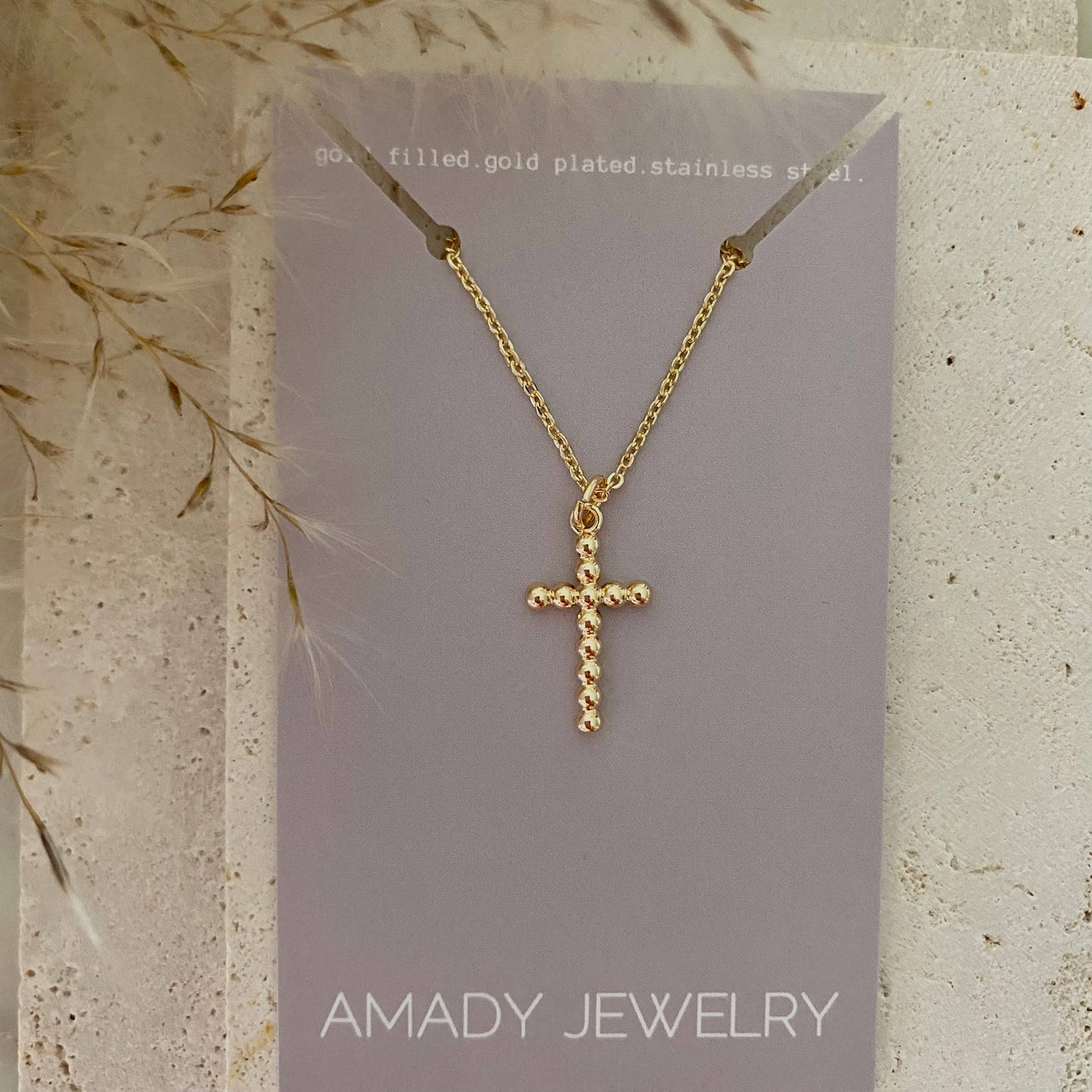 Cross 14k Gold Filled Necklace