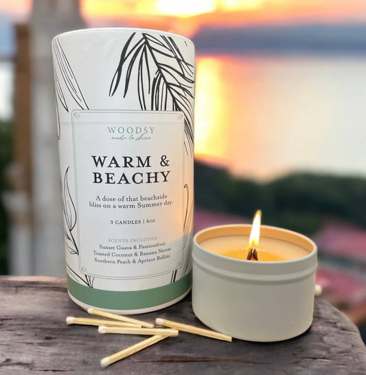 Warm & Beachy Candle Gift Pack