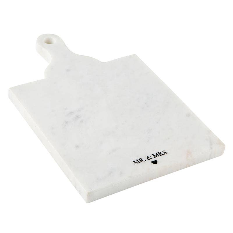 Mr. & Mrs. Marble Board with Handle