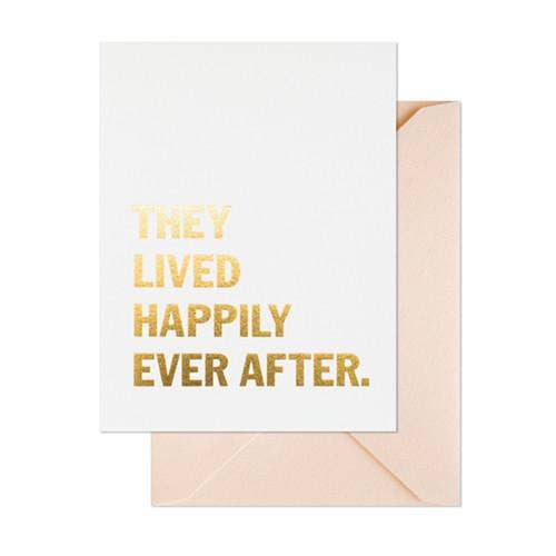 Lived Happily Ever After Card