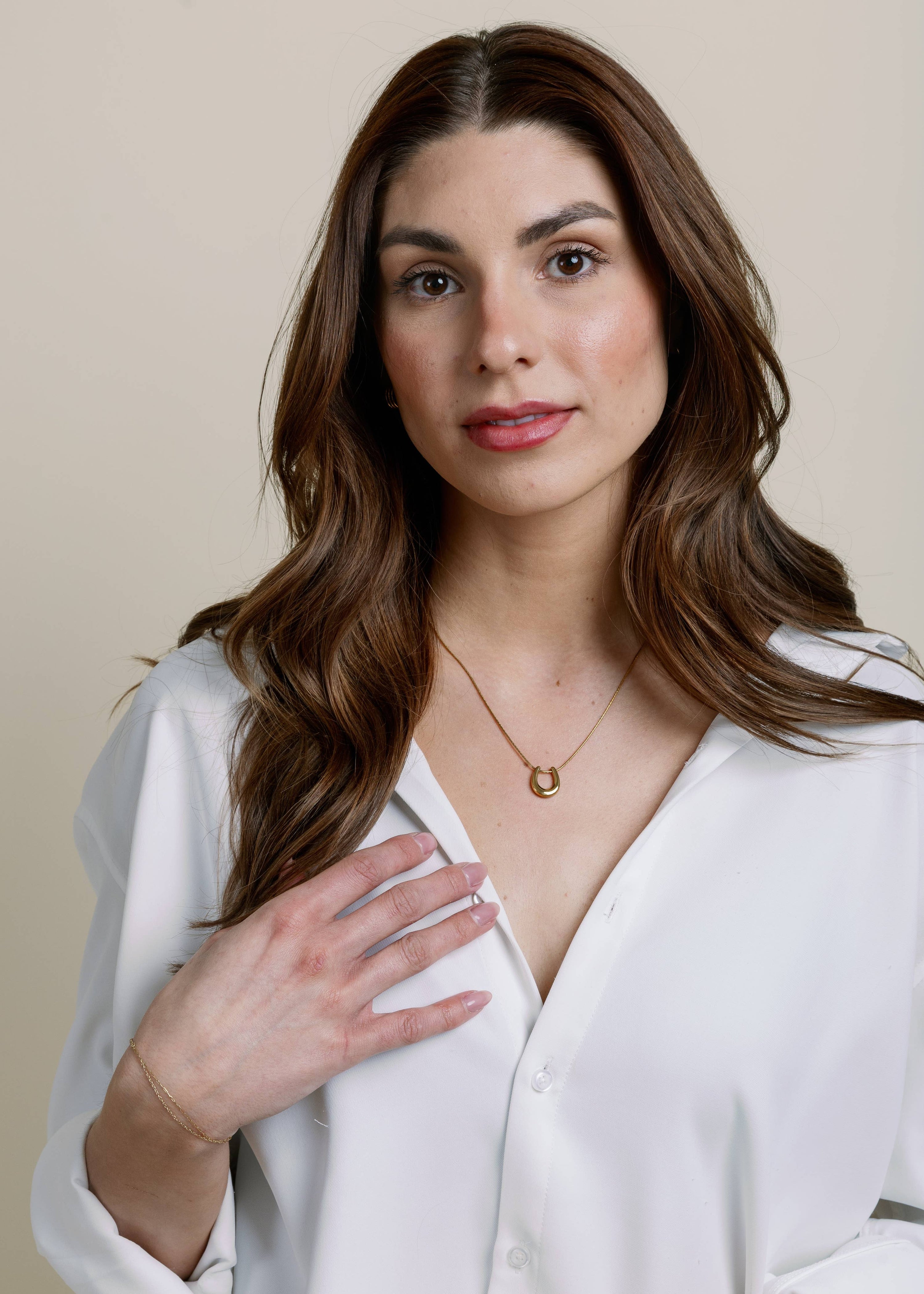 Hold Your Horses Gold Necklace