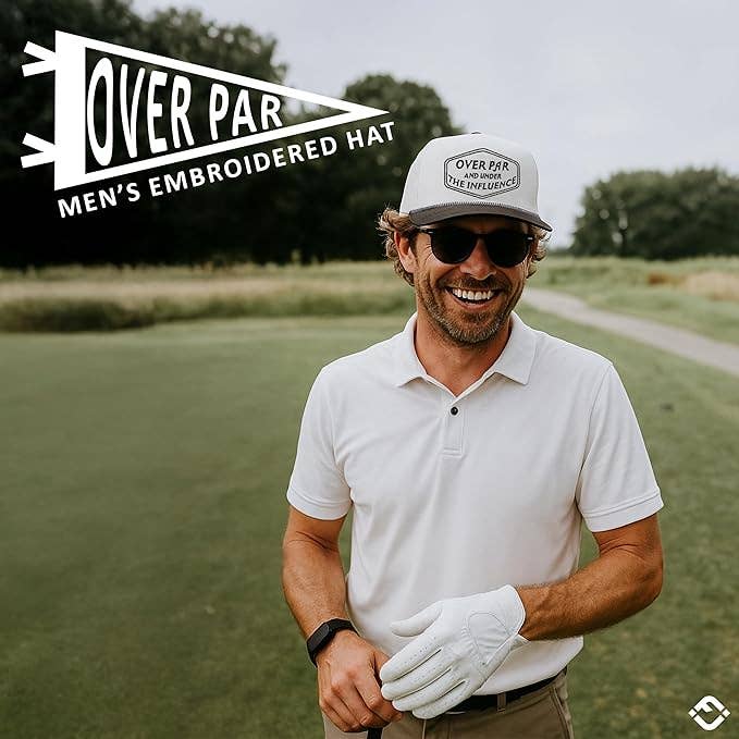 Over Par & Under the Influence Mens Hat