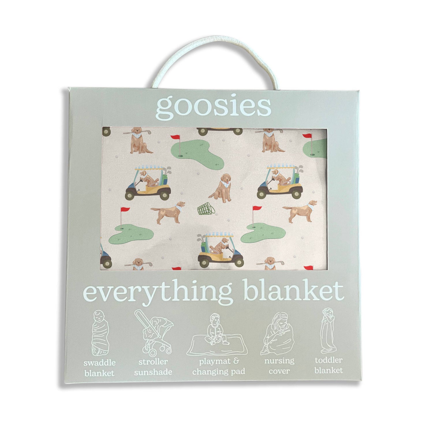 Barks &amp; Birdies (Golf Dogs) Everything Blanket