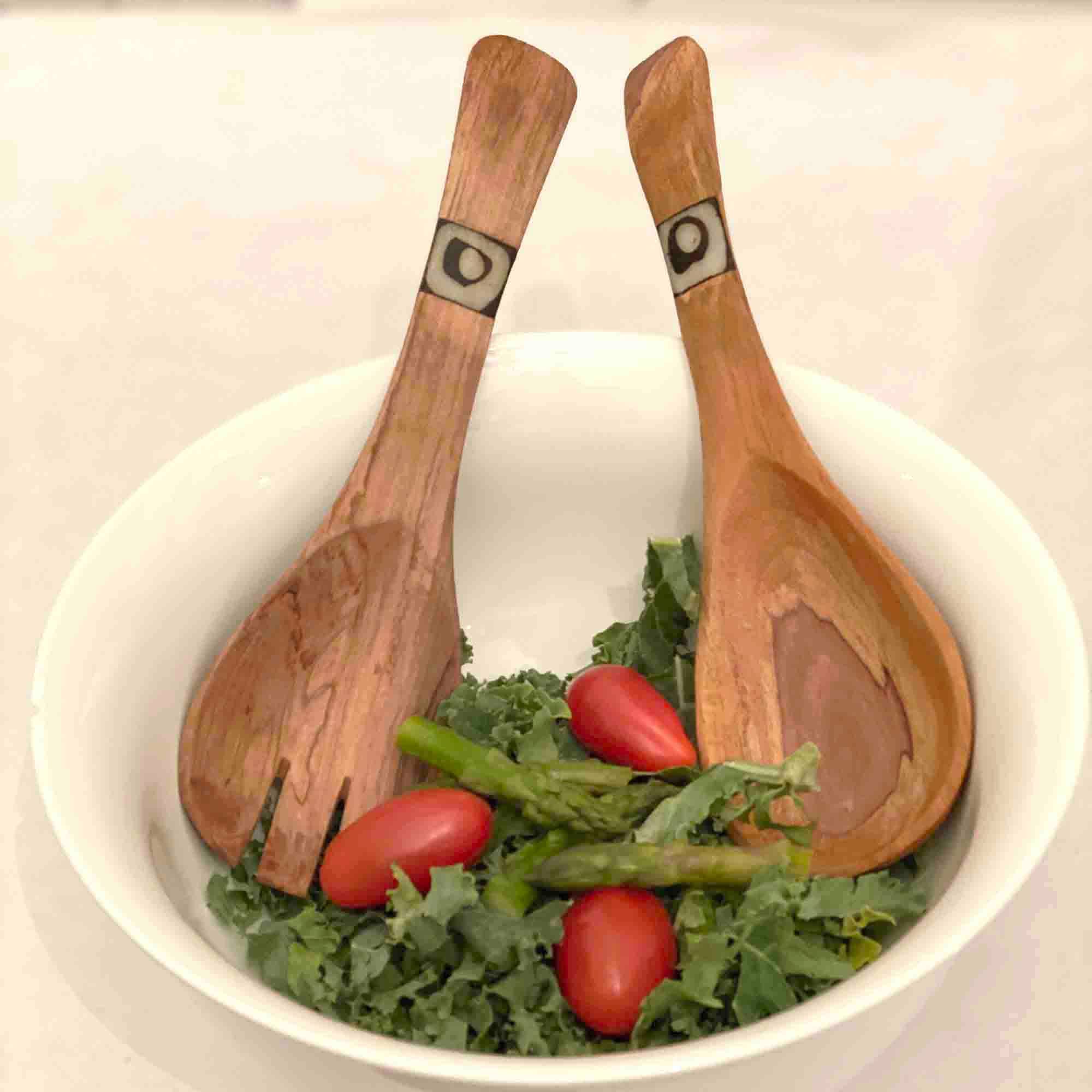 Olive Wood Serving Set