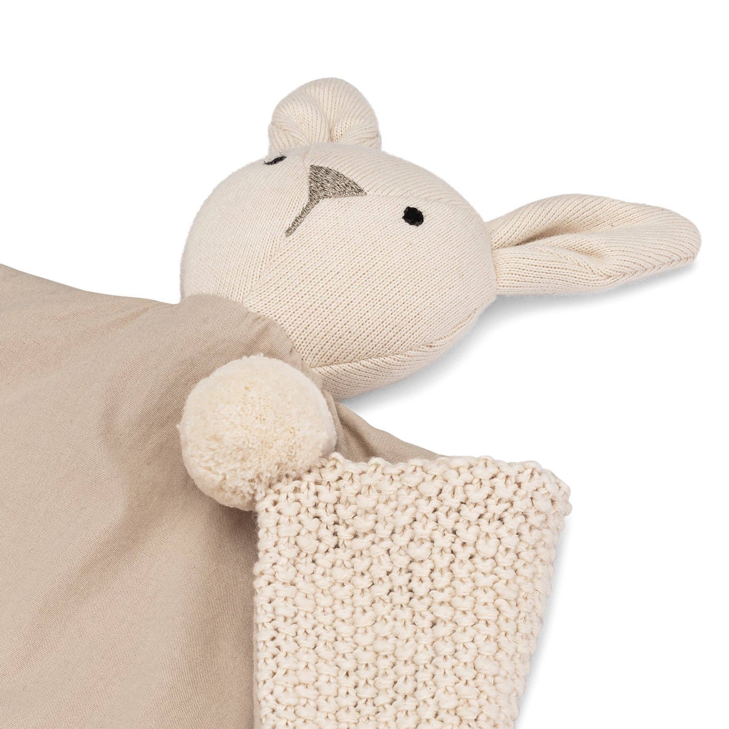 Ollie The Bunny Organic Baby Lovey Blanket