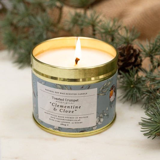 Clementine & Clove Holiday Candle