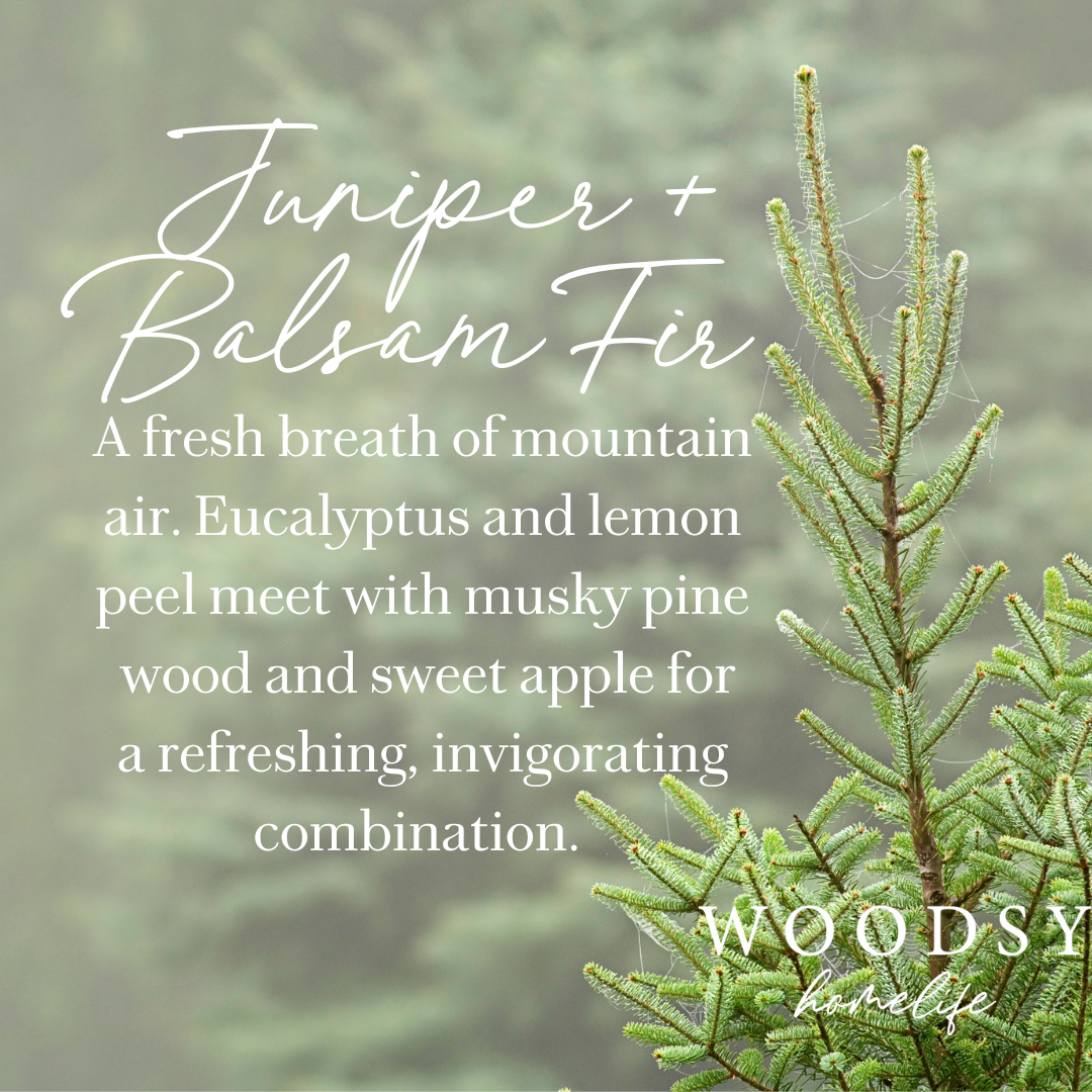 Holiday Juniper & Balsam Fir Soy Candle