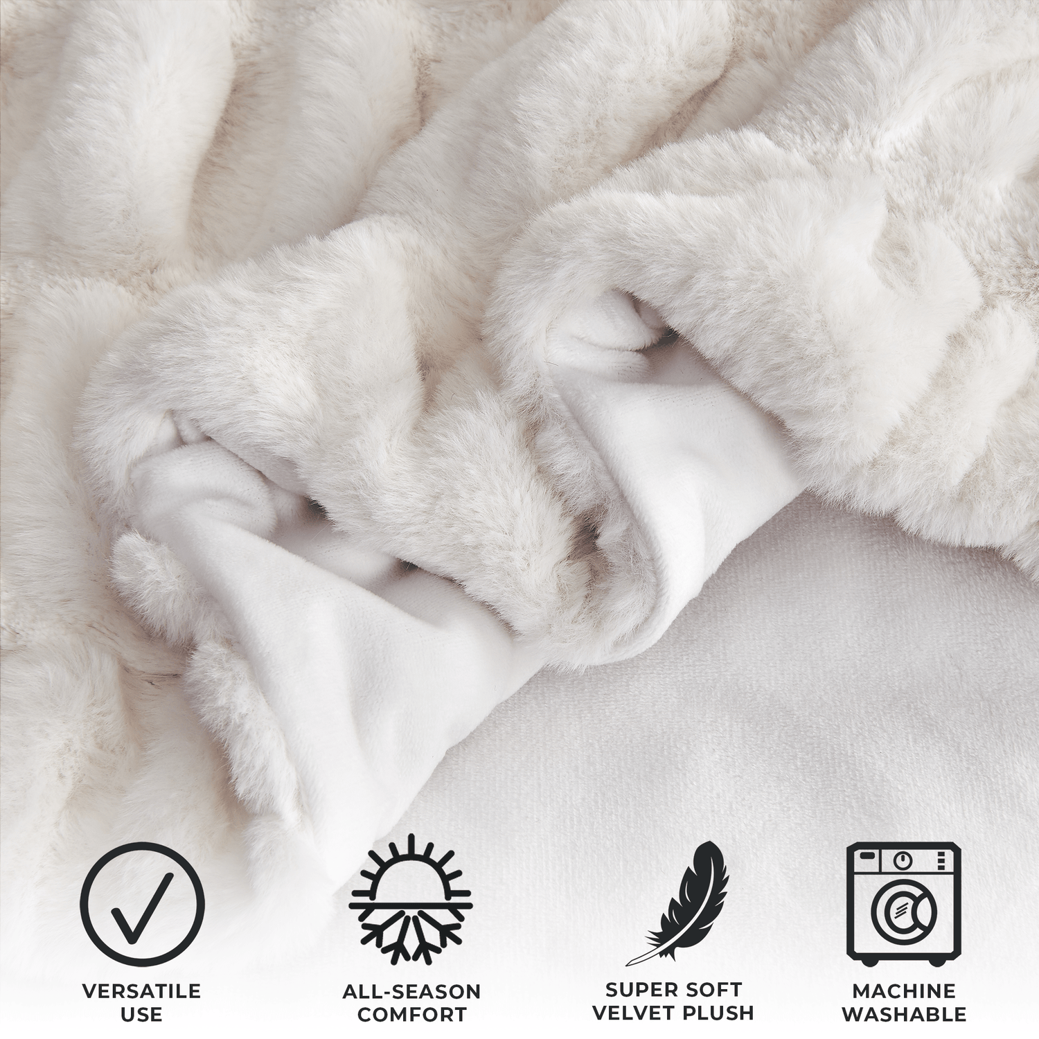 Soft &amp; Cozy Luxe Throw Blanket