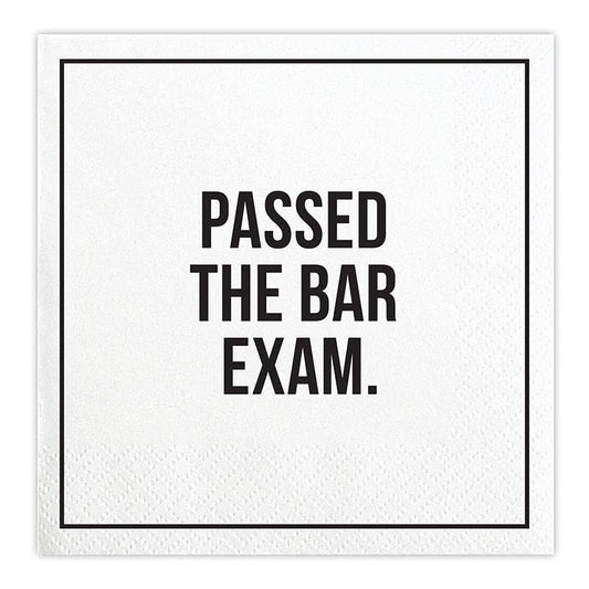 Cocktail Napkins - Passed The Bar Exam