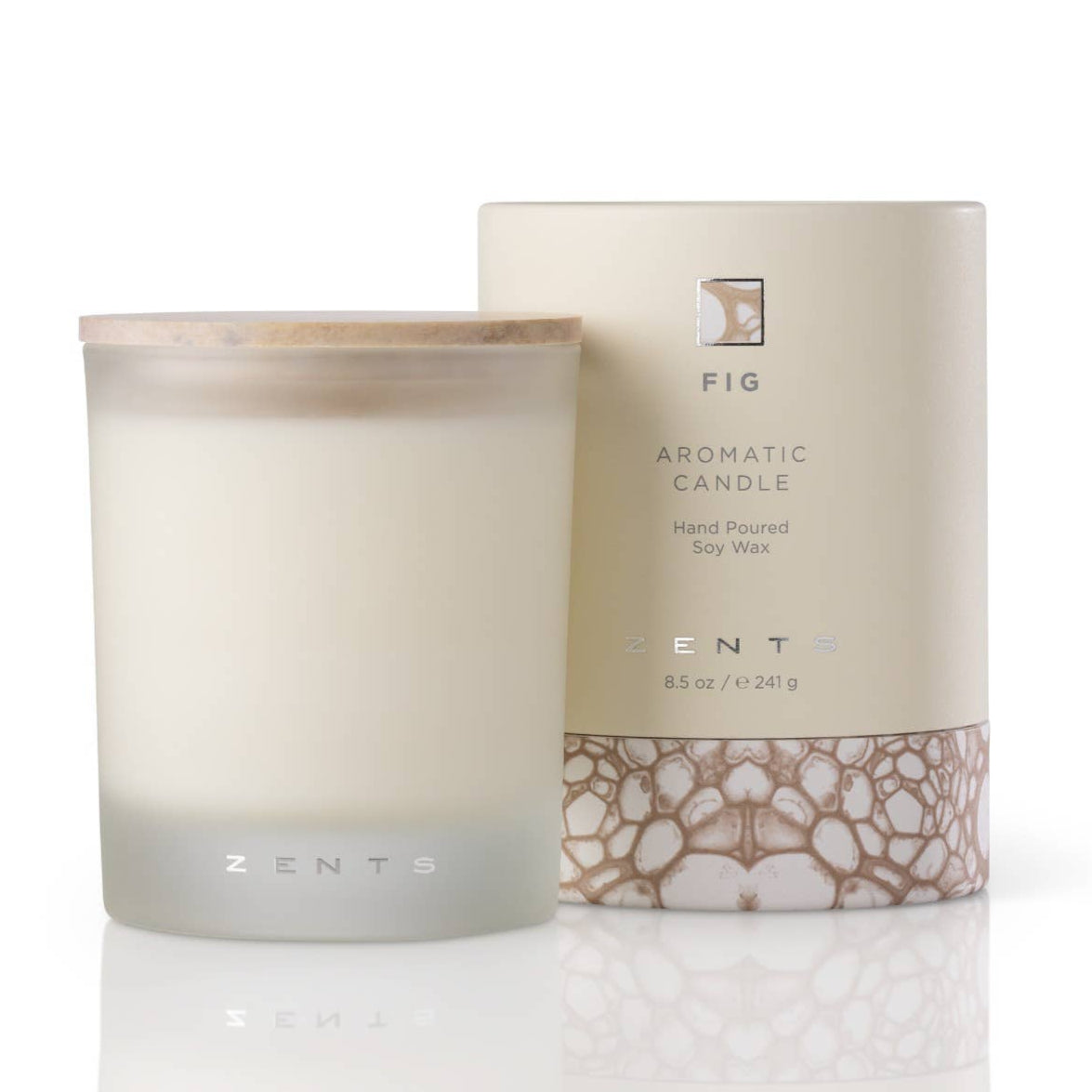 ZENTS Fig Clean Soy Wax Candle