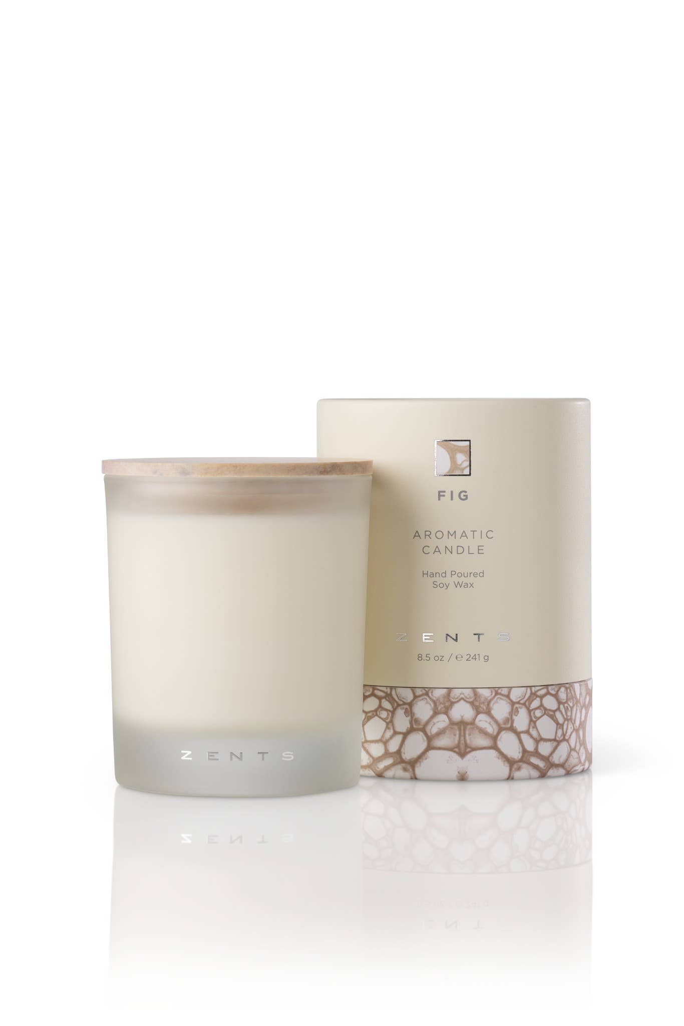 ZENTS Fig Clean Soy Wax Candle