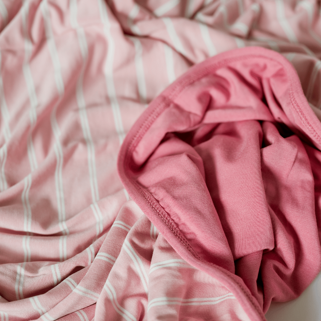 Pink Stripe Cooling Blanket