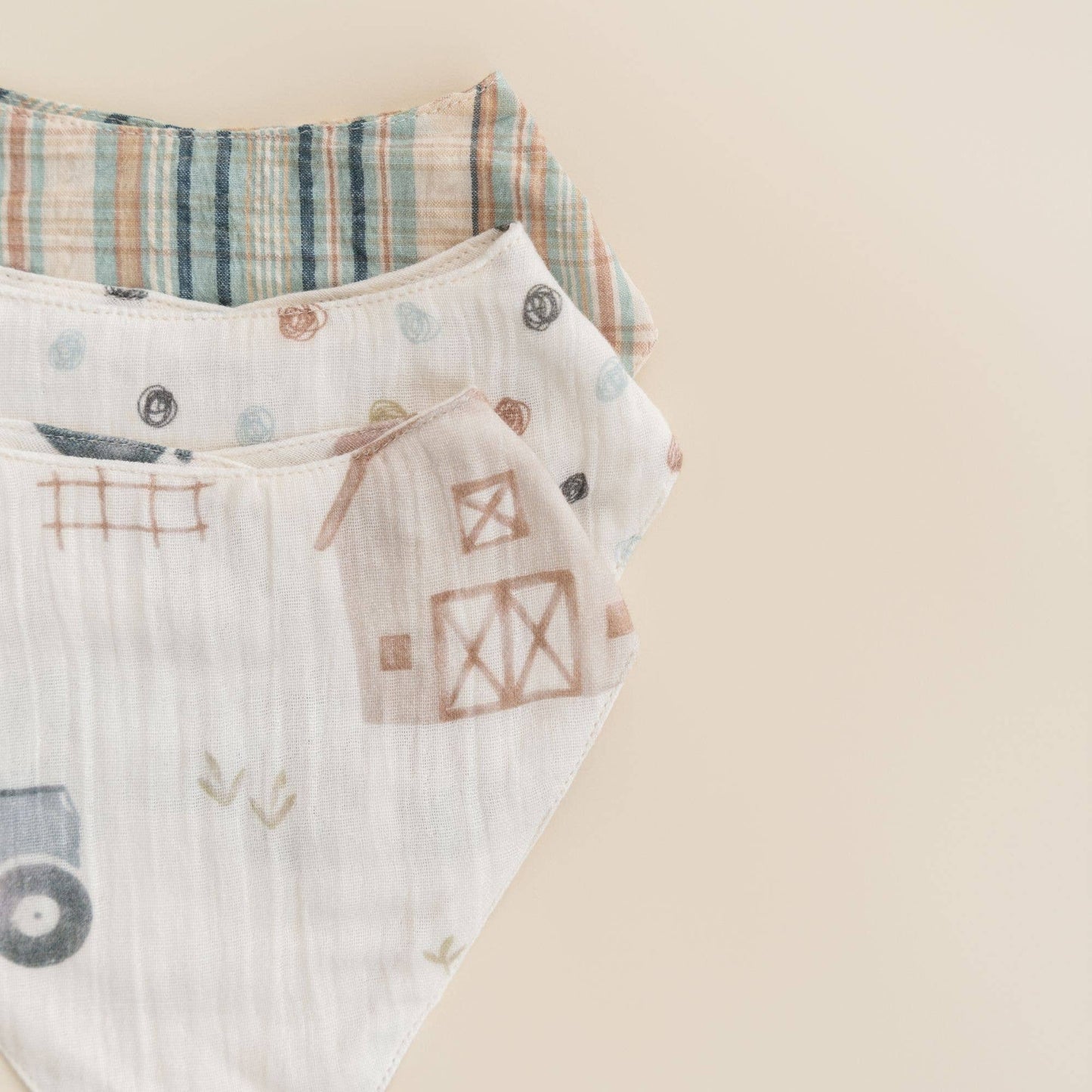 Farmhouse Tractor Bib set (3 Pc Set)