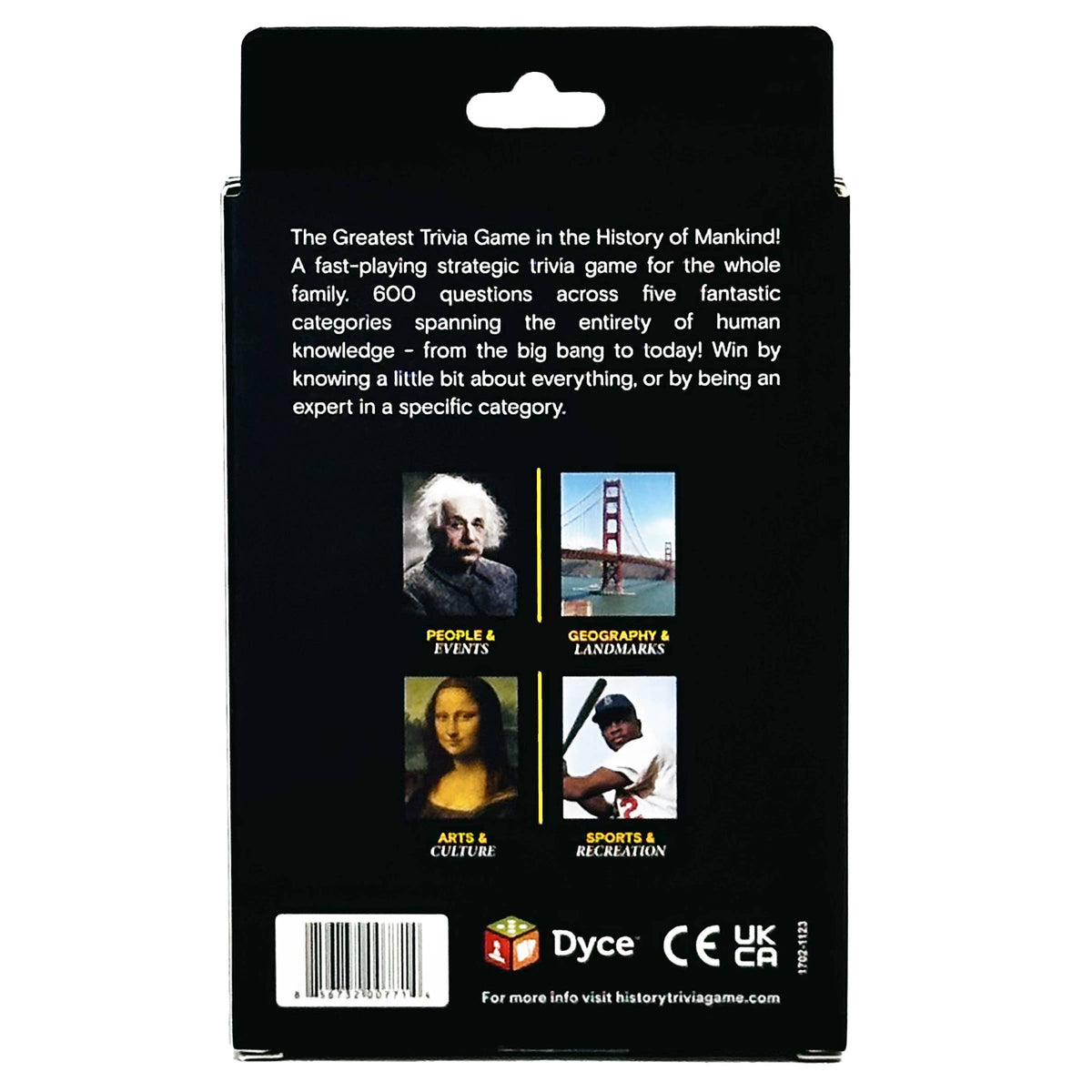 HISTORY Trivia Game Get Well &amp; Recovery Gift