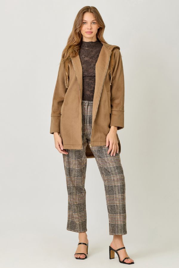 Hoodie Zip Up Warm Coat