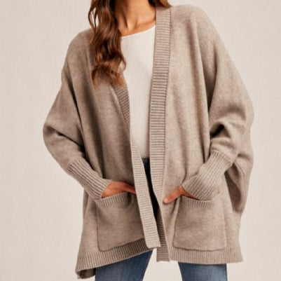 Relaxed Fit Cozy Cardigan