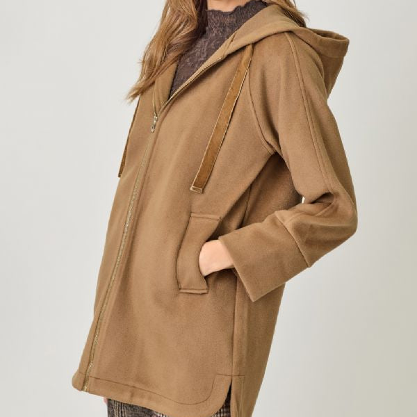 Hoodie Zip Up Warm Coat